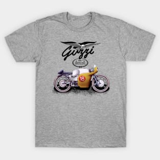 Vintage guzzi 1957 Motorcycle 500cc Championship Winning Racer by MotorManiac T-Shirt